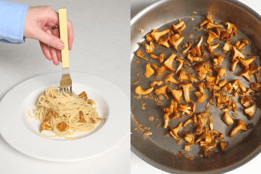 Cremige Pfifferling-Pasta