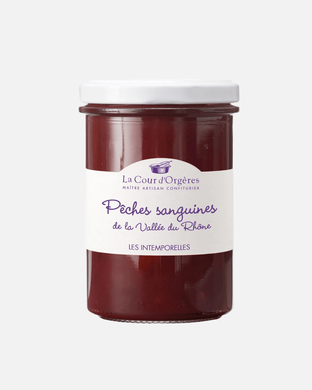 Blood Peach Jam from the Rhône Valley, 250g
