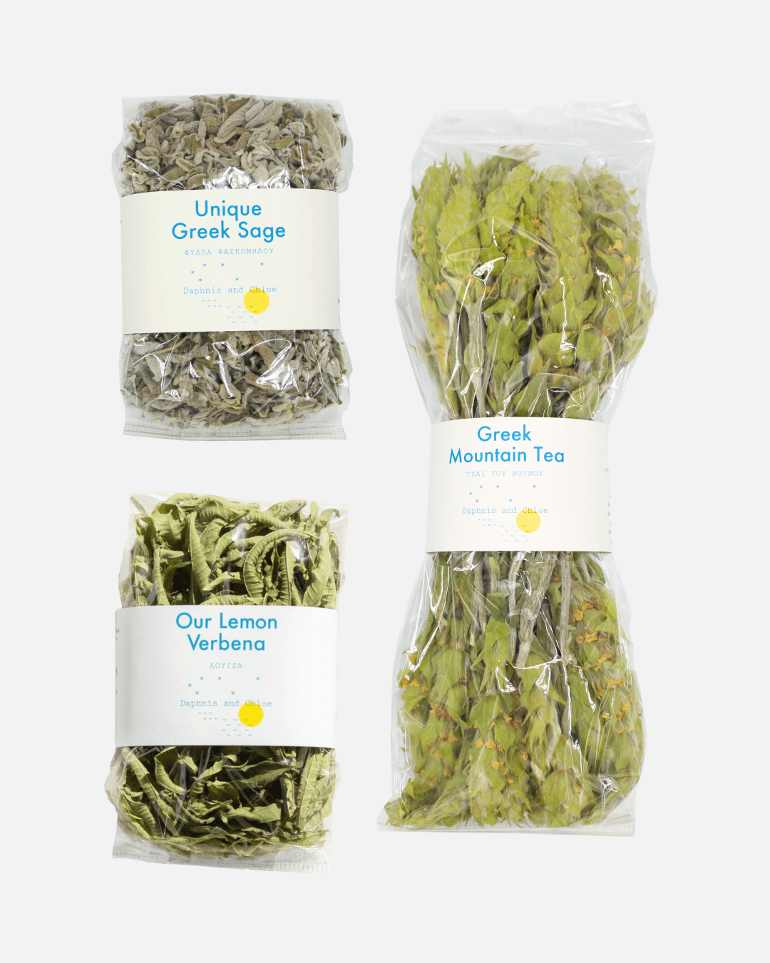 Daphnis and Chloe Herbal Tea 3-Pack Tasting Set