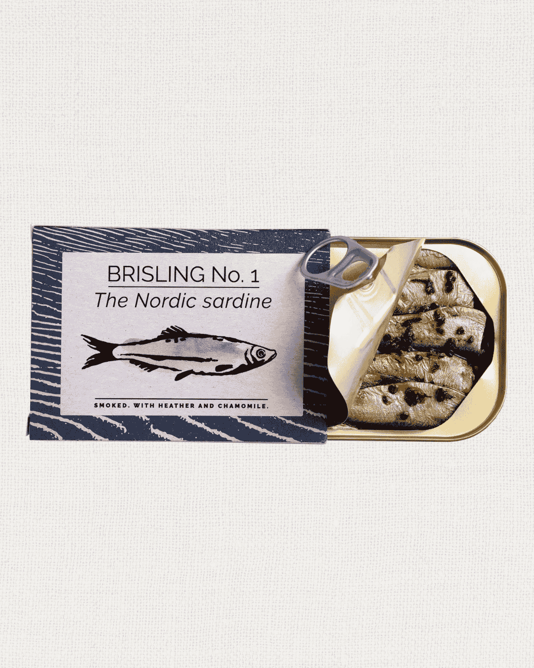 Smoked Sprats with Heather and Chamomile, 100g