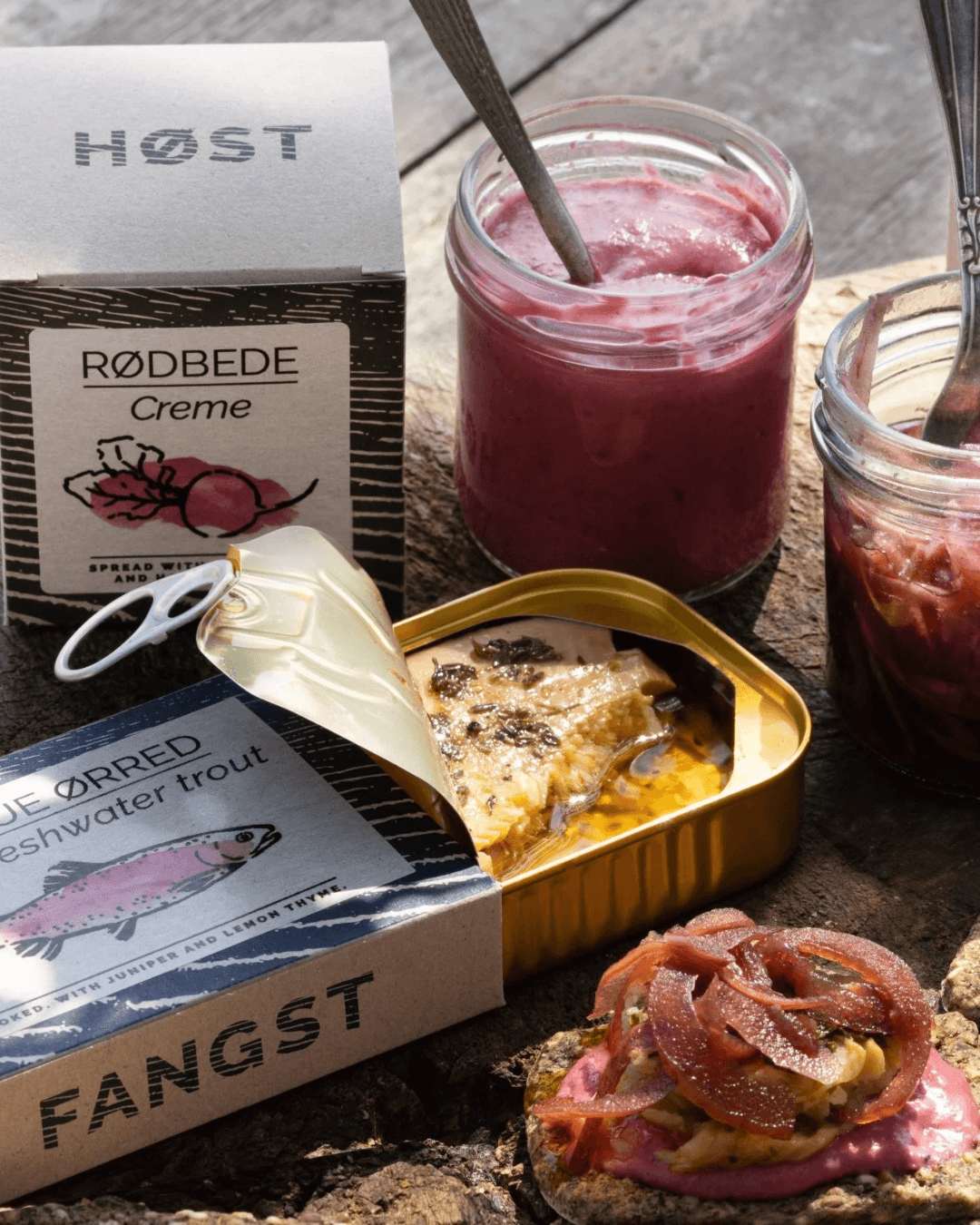 Süßwasserforelle mit Wacholder und Zitronenthymian, 110g