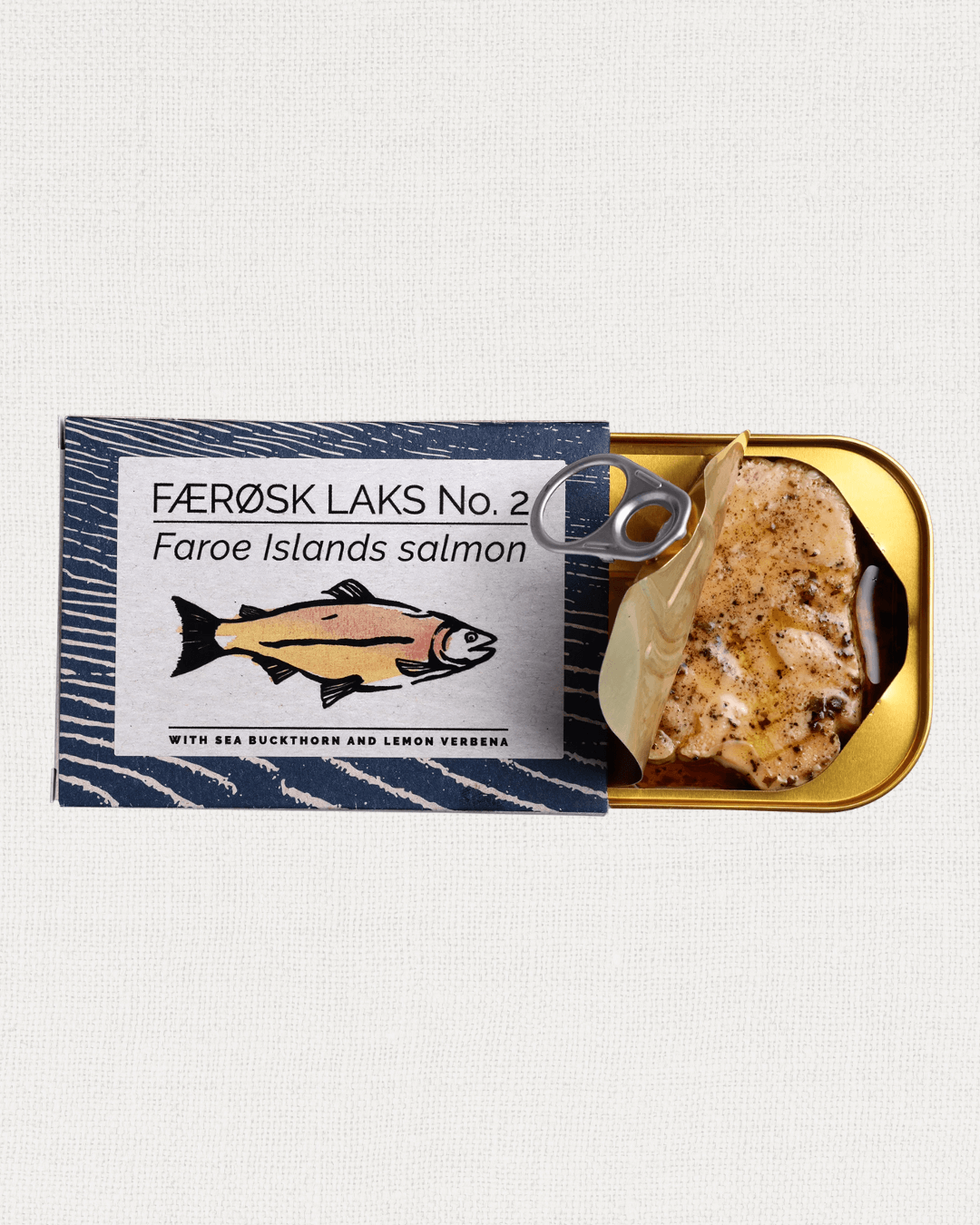 Salmon with Sea Buckthorn and Lemon Verbena, 110g
