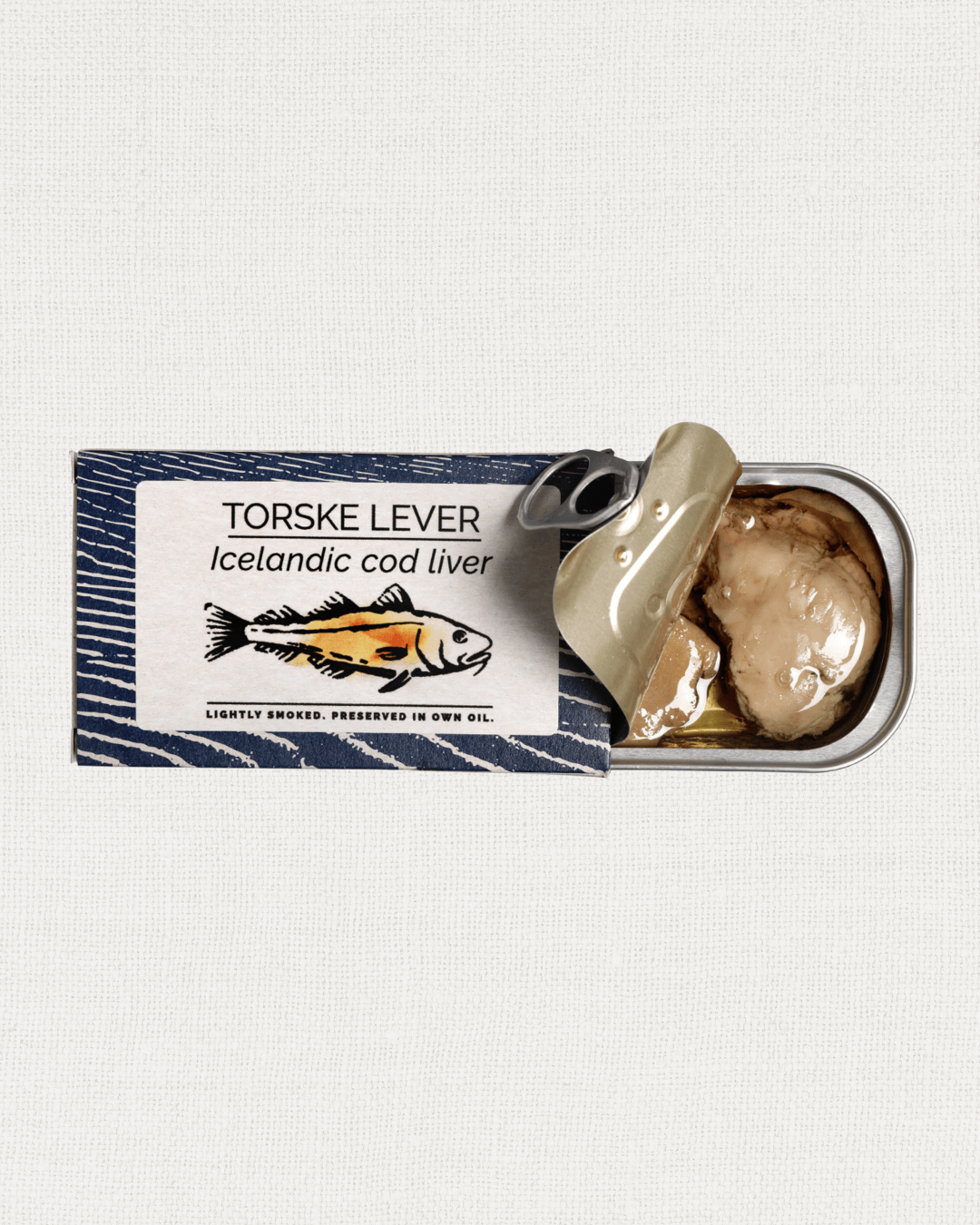Icelandic Cod Liver in Own Oil, 120g