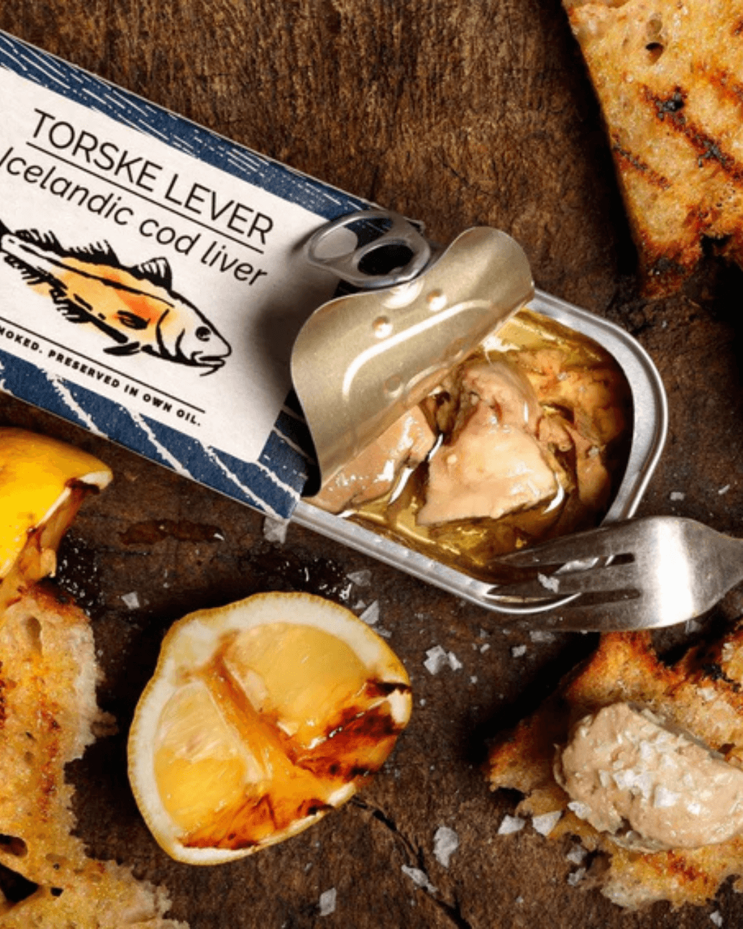 Icelandic Cod Liver in Own Oil, 120g