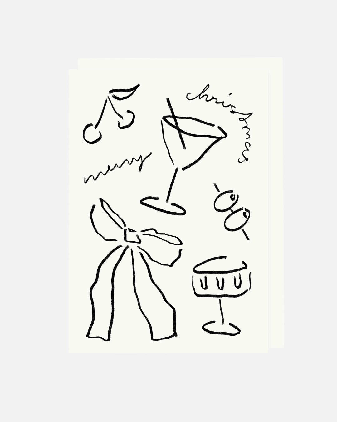 Personalisierbare Grußkarte – verschiedene Designs