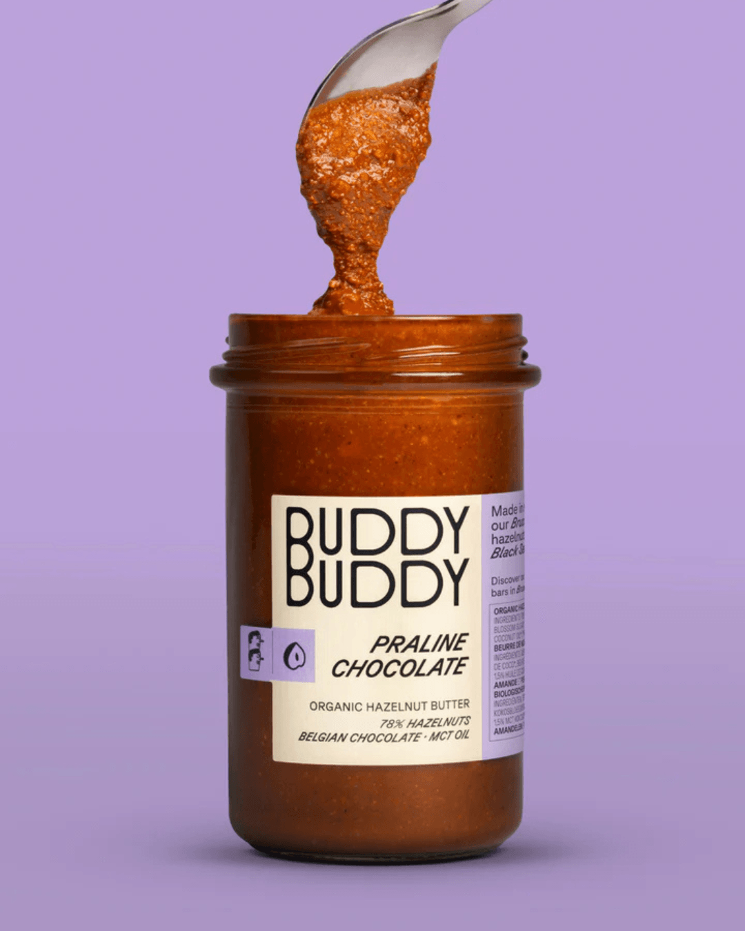 Organic Praline Chocolate Nut Butter, 260g