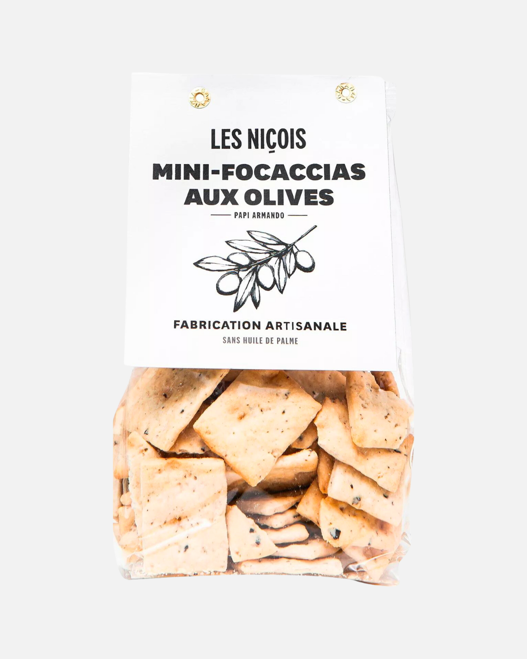 Mini Focaccias with Olives from Papi Armando, 200g