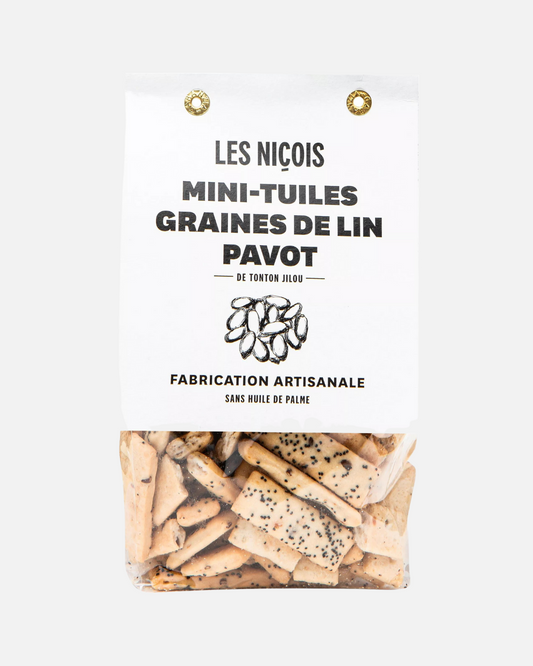 Cracker mit Leinsamen und Mohn von Tonton Jilou, 200g