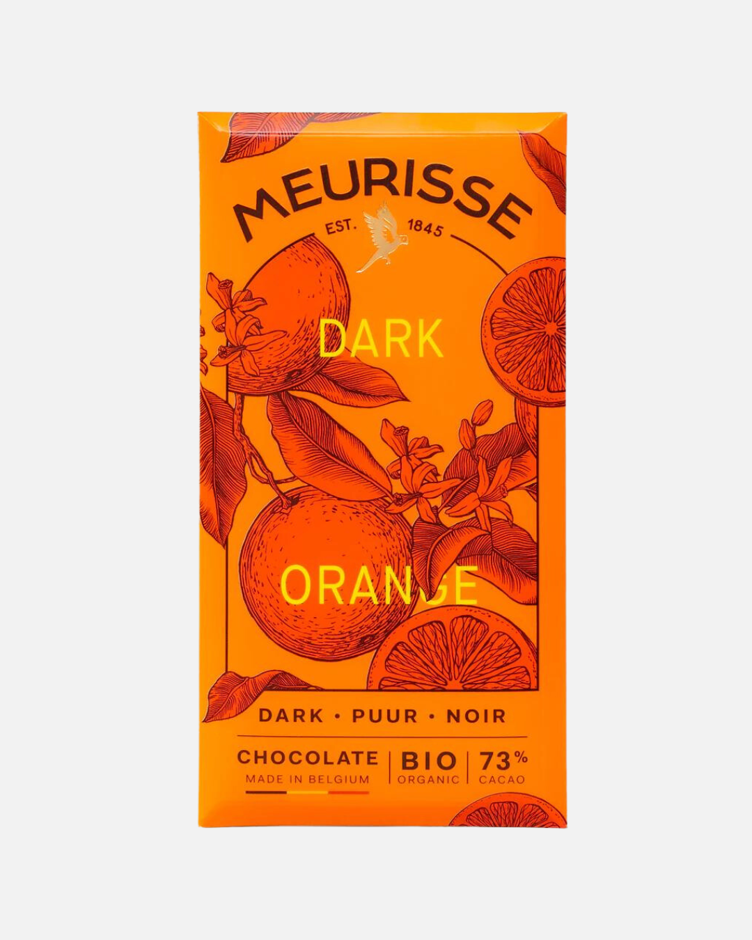 Dark Organic Chocolate with Orange, 100g