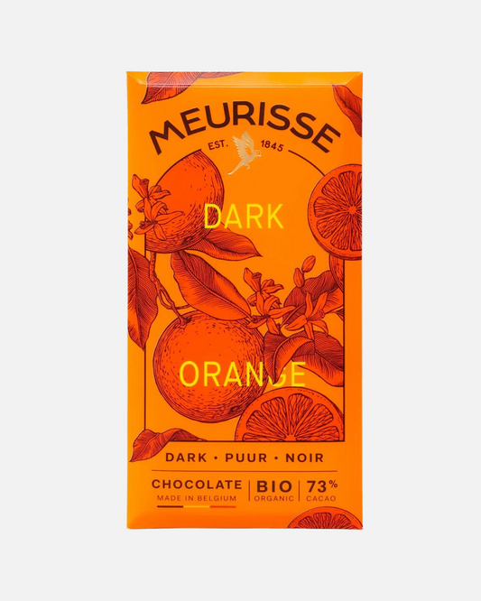 Dunkle Bio-Schokolade mit Orange, 100g