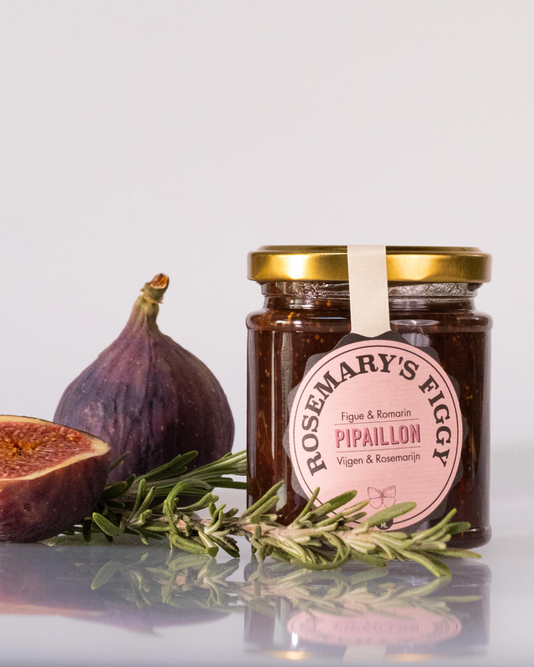 Organic Fig and Rosemary Jam - Rosemary's Figgy, 200g