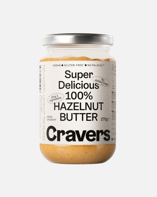 Cravers 100% Hazelnut Butter, 270g