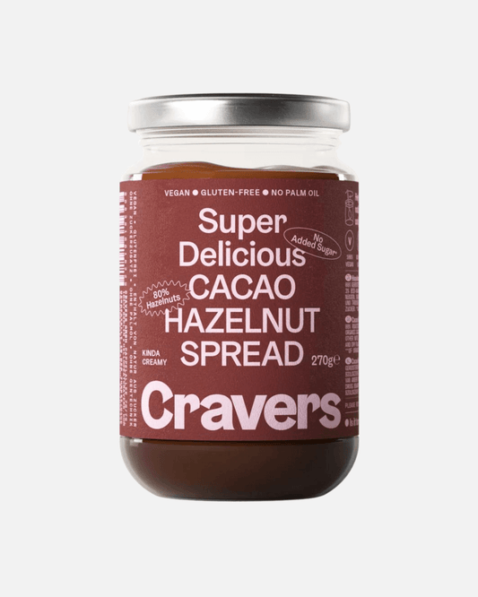 Cravers Kakao Haselnuss Aufstrich, 270g