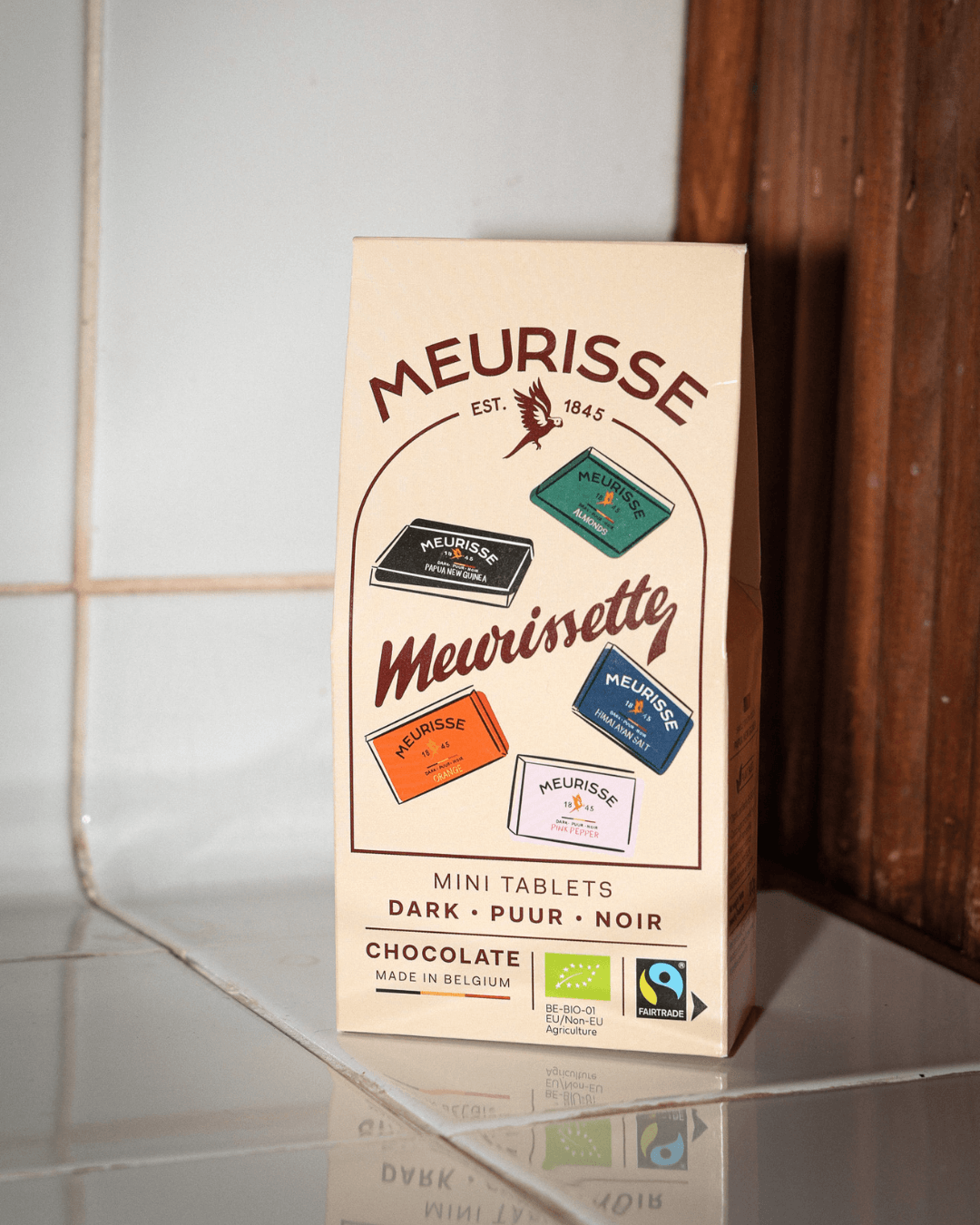 Meurissettes - Organic Dark Chocolate Minis, 100g