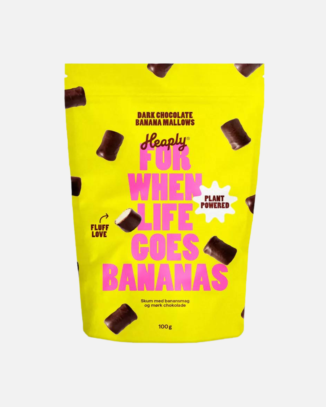 Dark Chocolate Banana Marshmallows, 100g