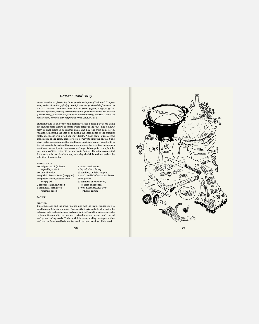Kochbuch Roman Recipes for Modern Cooks, Sally Grainger (Englisch)