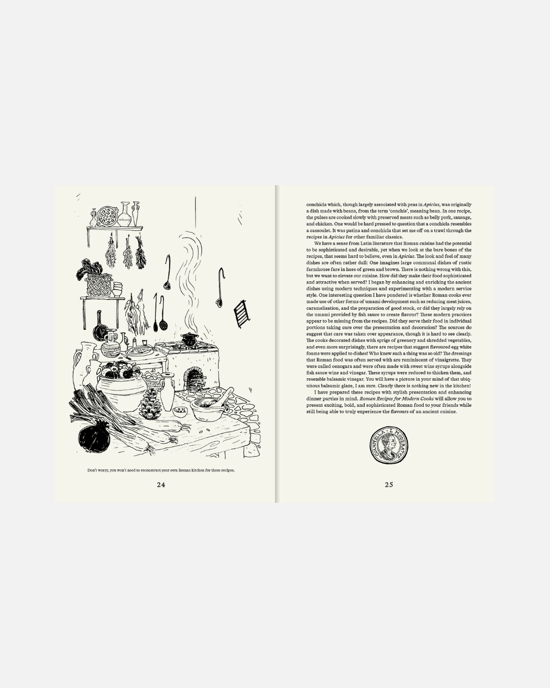 Kochbuch Roman Recipes for Modern Cooks, Sally Grainger (Englisch)