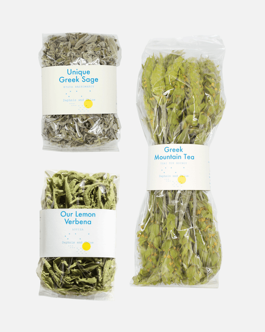 Daphnis and Chloe Kräutertee 3er Probierset