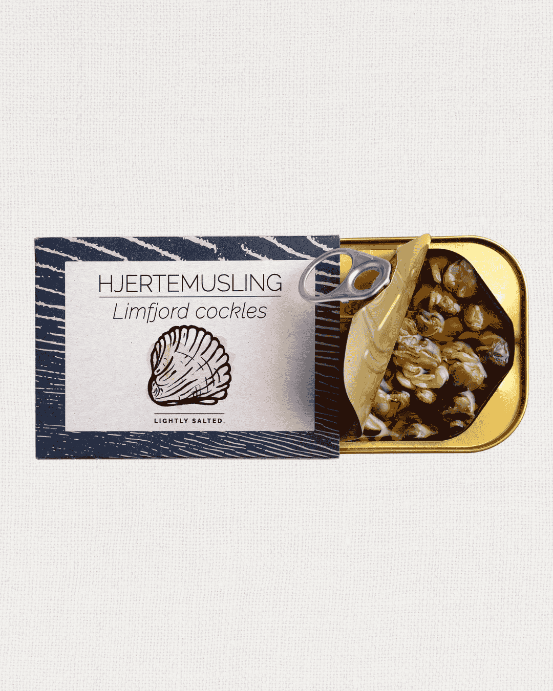 Limfjord Herzmuscheln in Bio-Rapsöl, 110g
