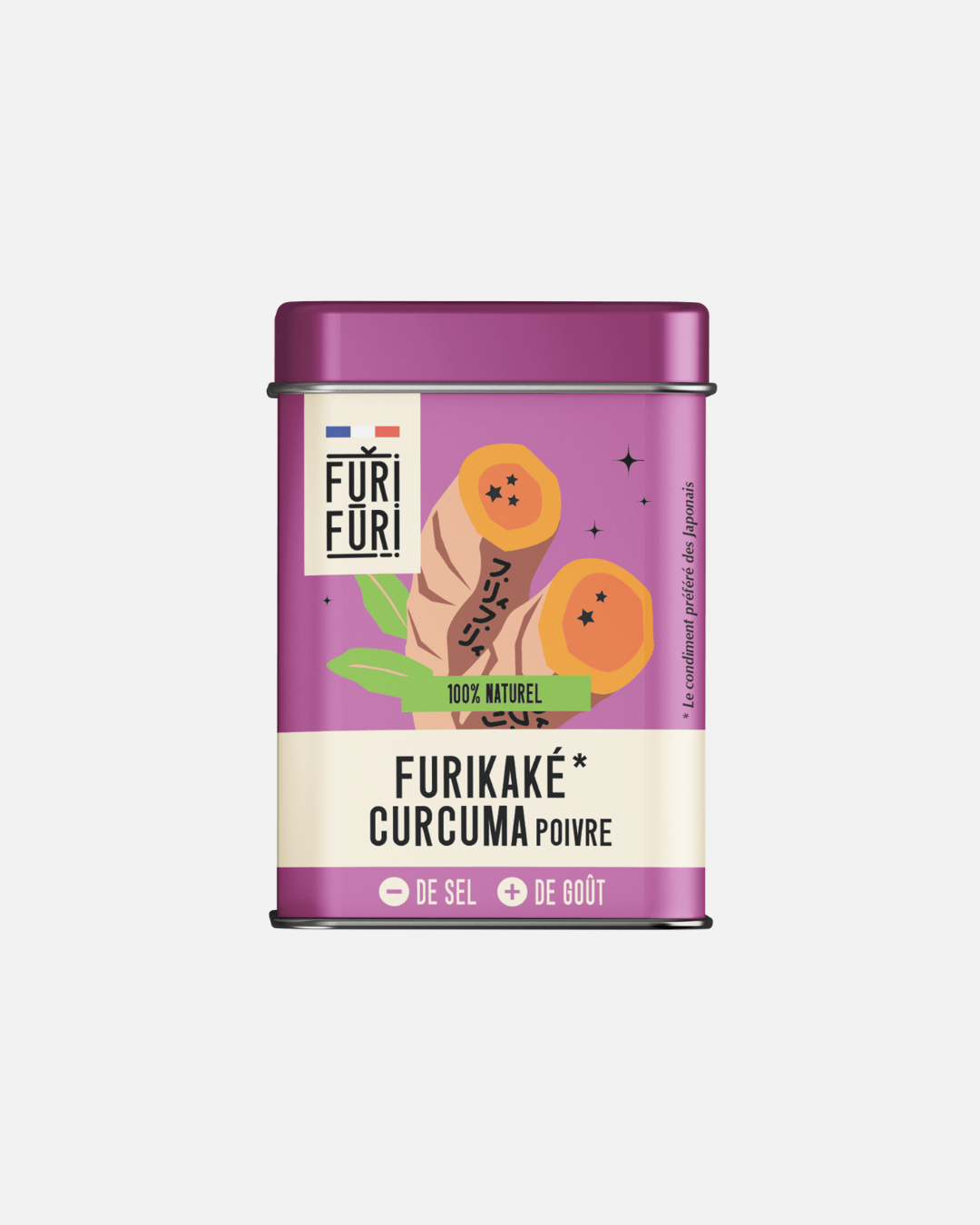 Furikake mit Kurkuma, 80g