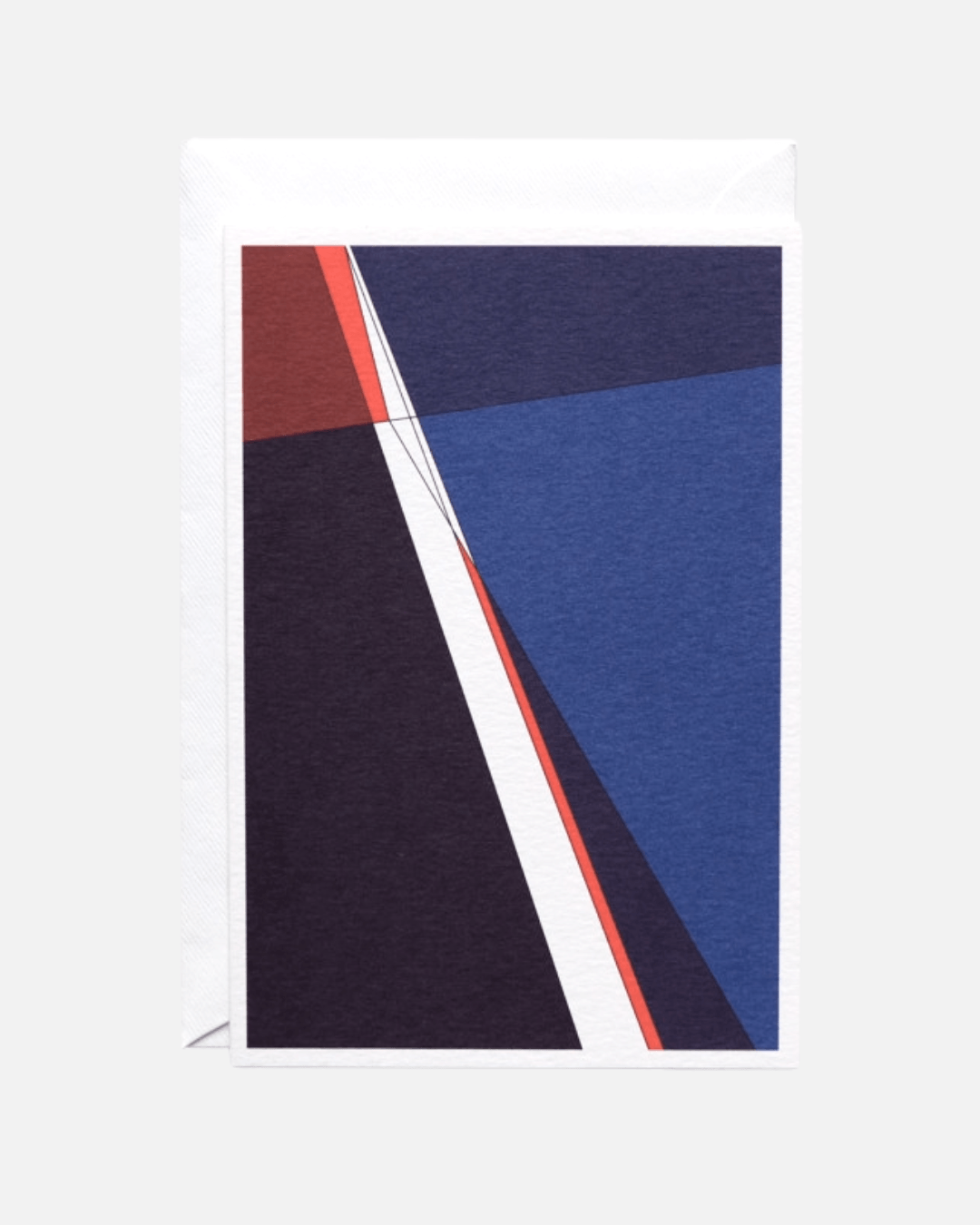 Grußkarte - Marseille Blue (personalisierbar)