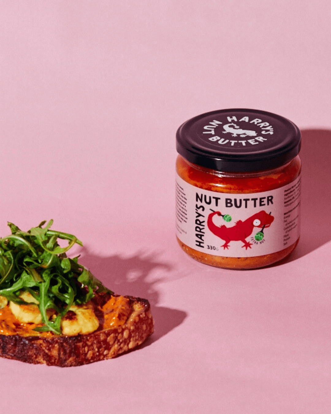 Erdnussbutter mit geräuchertem Paprika - Extra scharf, 330g