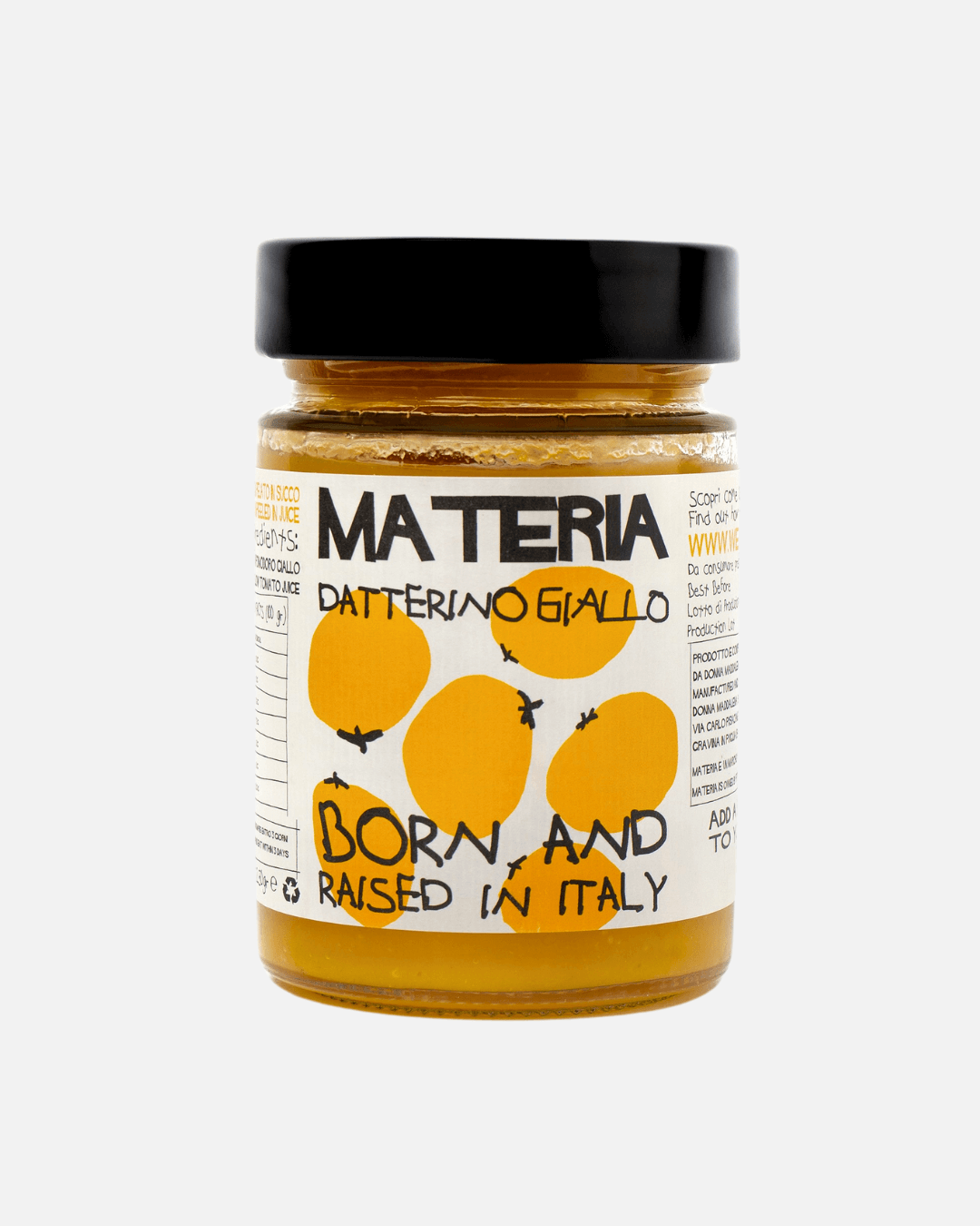 Datterino Giallo Yellow Tomato Sauce, 250g