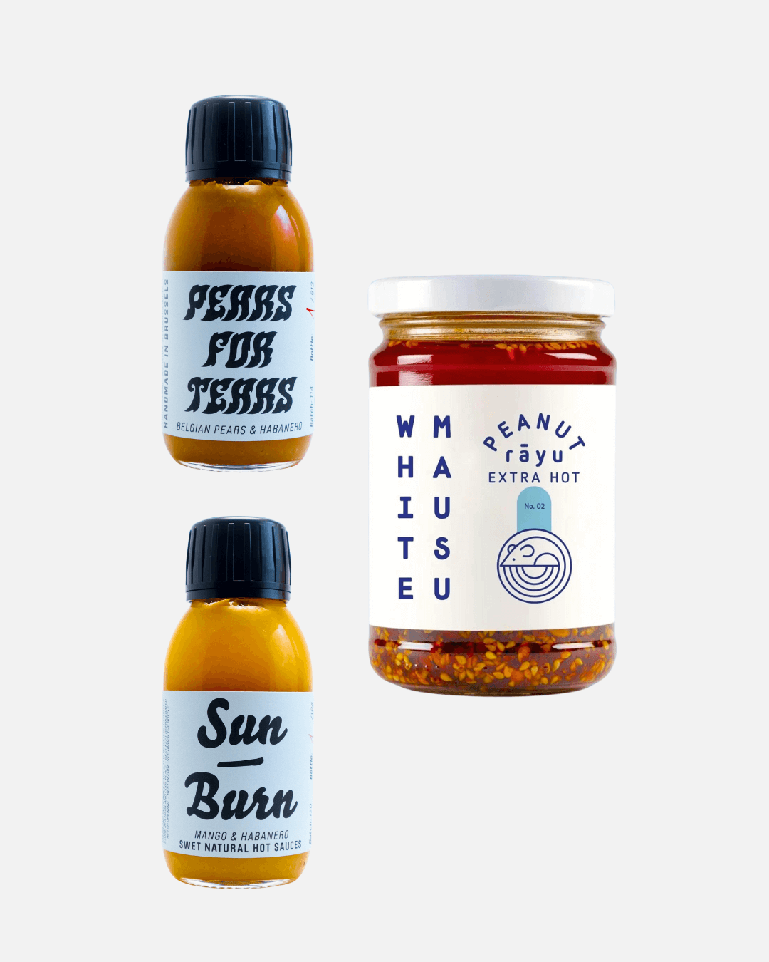 Hot Sauce & Chiliöl 3er Probierset – Extra scharf