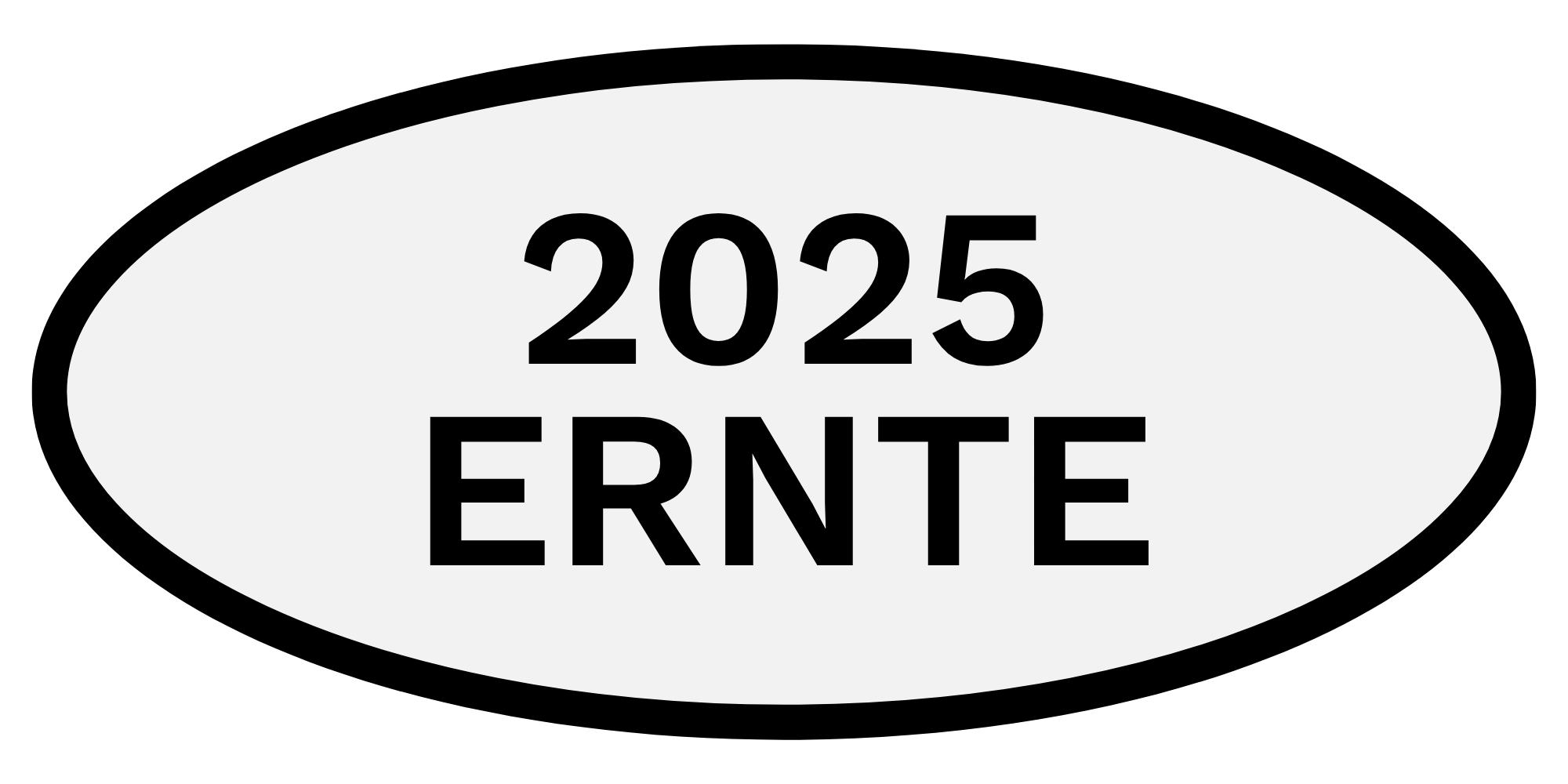 2025 Ernte