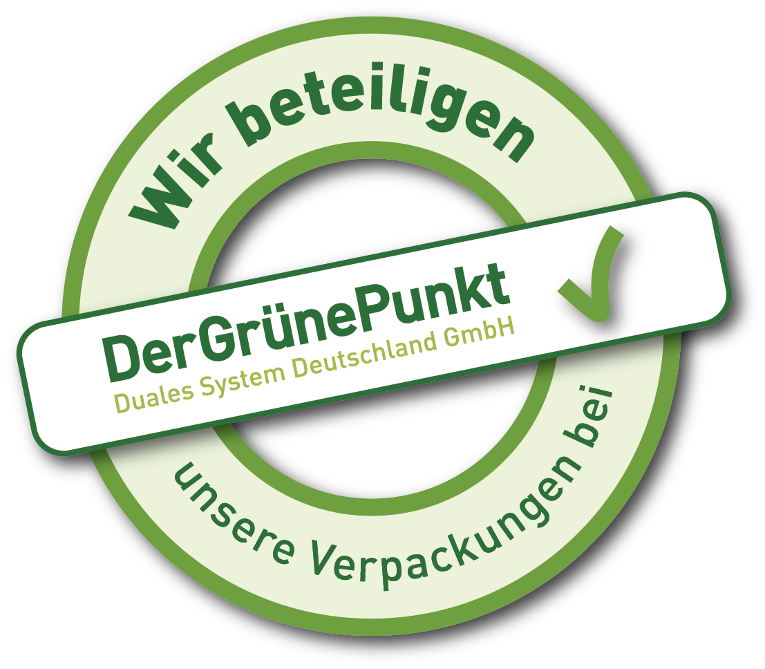 Gourmie Goods as a member of Der Grüne Punkt - Duales System Deutschland GmbH.